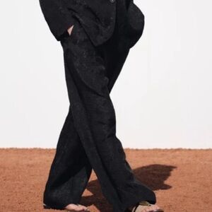 Zara Black Wide Leg Women's Pants